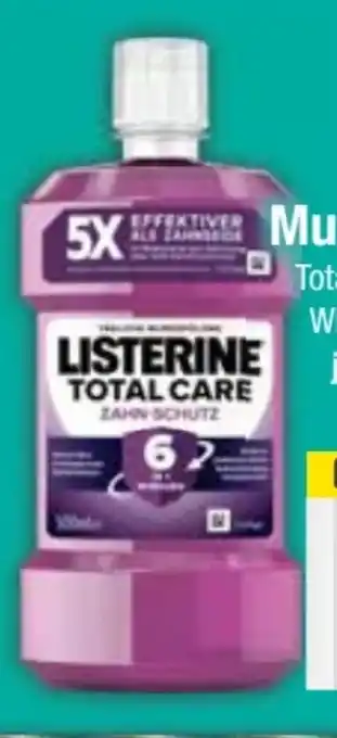 E-Center Listerine Total Care Mundspülung Angebot