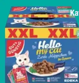 E-Center Gut & Günstig Hello my Cat Katzennahrung Angebot