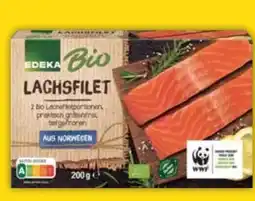 E-Center Edeka Bio Lachsfilet Angebot