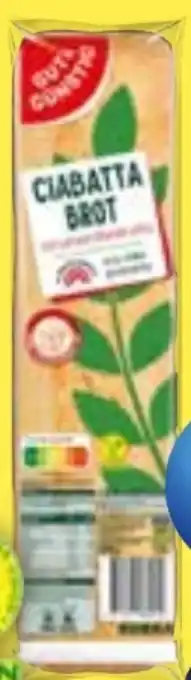Edeka Gut & Günstig Ciabatta Brötchen Vegan Angebot