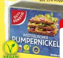 Edeka Gut & Günstig Pumpernickel Angebot