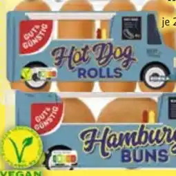 Edeka Gut & Günstig Hot Dog Rolls Angebot