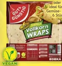 Edeka Gut & Günstig Tortilla Weizen Wraps Angebot