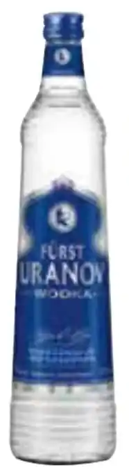 Edeka Fürst Uranov Vodka Angebot