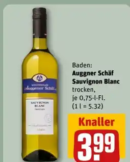 REWE Center Auggener Schäf Sauvignon Blanc Angebot