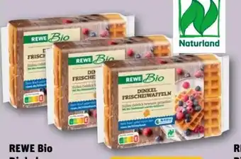REWE Center Rewe Bio Dinkel Frischeiwaffeln Angebot