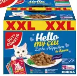 Edeka Gut & Günstig Hello my Cat Katzennahrung Angebot