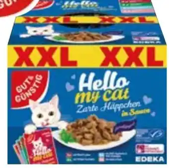 Edeka Gut & Günstig Hello my Cat Katzennahrung Angebot