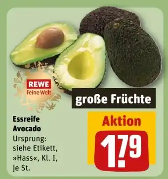 REWE Center Rewe Feine Welt Avocado Hass Angebot