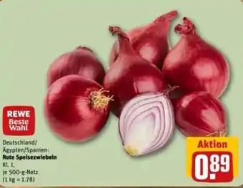 REWE Center Rewe Beste Wahl Speisezwiebeln Angebot