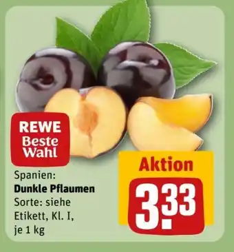 REWE Center Rewe Beste Wahl Pflaumen Angebot