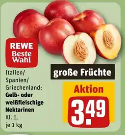 REWE Center Rewe Beste Wahl Nektarinen Angebot