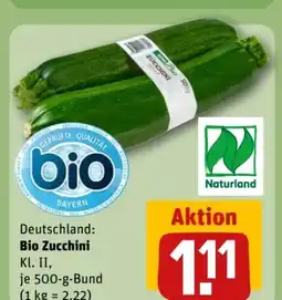 REWE Center Bio-Zucchini Angebot