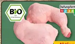 REWE Center Rewe Bio Hähnchen Schenkel mariniert Angebot