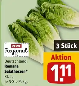 REWE Center Rewe Regional Romana Salatherzen Angebot