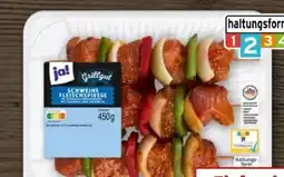 REWE Center ja! Schweinefleischspieße Angebot