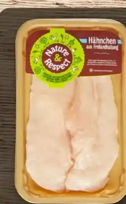 REWE Center Nature & Respect Freiland Hähnchen Minutenschnitzel Angebot