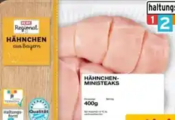 REWE Center Rewe Regional Hähnchen-Ministeaks Angebot