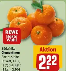 REWE Center Rewe Beste Wahl Clementinen Angebot
