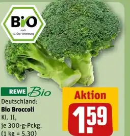 REWE Center Rewe Bio Broccoli Angebot