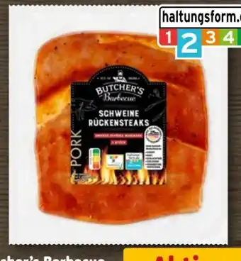 REWE Center Butcher’s Barbecue Schweine-Rückensteaks Angebot
