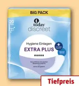 REWE Center Today Hygieneeinlagen Angebot