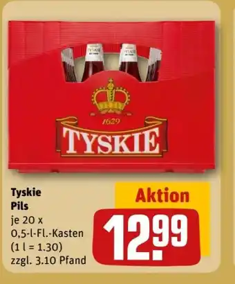 REWE Center Tyskie Pils Angebot