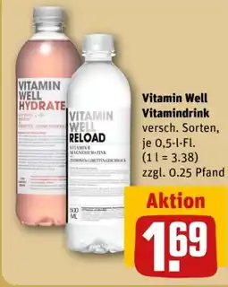 REWE Center Vitamin Well Reload Angebot