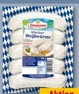 REWE Center Fleischwerke Zimmermann 5 Münchner Weißwürste Angebot