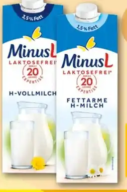REWE Center Minus L Laktosefreie H-Milch Angebot