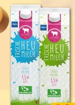 REWE Center Hof-Milch Allgäuer Heumilch Angebot