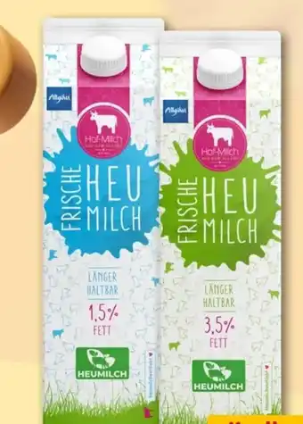 REWE Center Hof-Milch Allgäuer Heumilch Angebot
