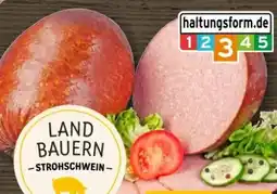 REWE Center Metzgerei Landbauern Schiller Strohschwein Bierkugel Angebot