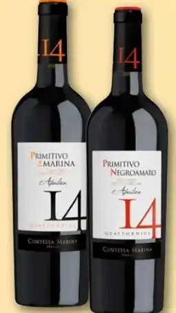 REWE Center Weingut Contessa Marina 14 Primitivo di Manduria Angebot