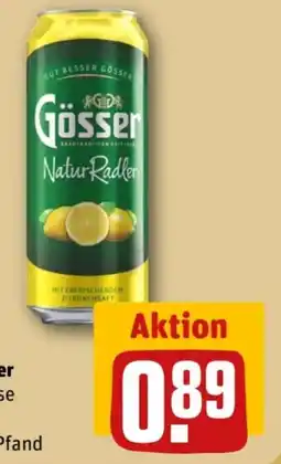 REWE Center Gösser Natur Radler Zitrone Angebot