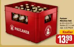 REWE Center Paulaner Münchner Hell Angebot