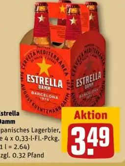 REWE Center Estrella Damm Barcelona 1876 Angebot