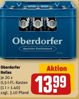 REWE Center Oberdorfer Helles Angebot