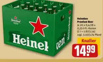 REWE Center Heineken Premium Beer Angebot