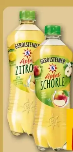 REWE Center Gerolsteiner Apfel Schorle Angebot