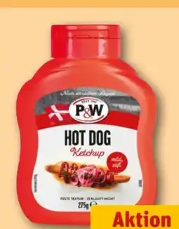 REWE Center P&W Hot Dog Ketchup Angebot