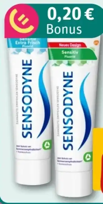 REWE Center Sensodyne Zahncreme Fluorid Angebot