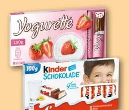 REWE Center Ferrero Kinder Schokolade Angebot