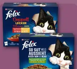 REWE Center Purina Felix Katzennahrung So gut wie es aussieht Angebot