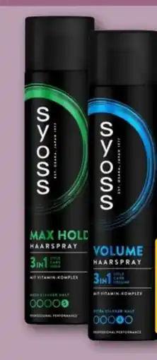 REWE Center Syoss Haarspray Angebot