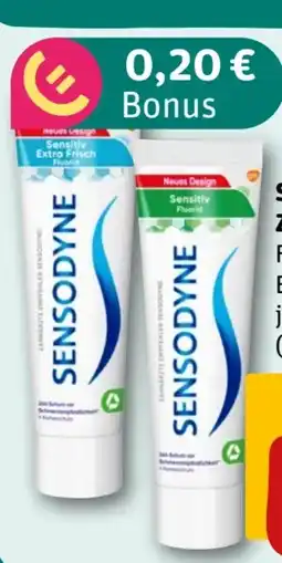 REWE Sensodyne Zahncreme Angebot