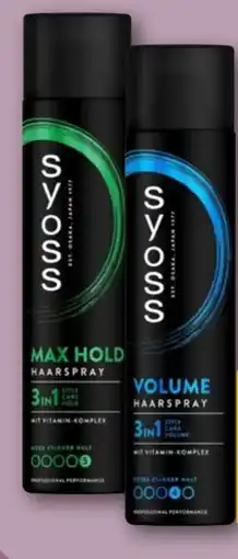 REWE Schwarzkopf Syoss Haarspray Angebot