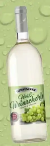 trinkgut Gerstacker Nürnberger Weißweinschorle Angebot