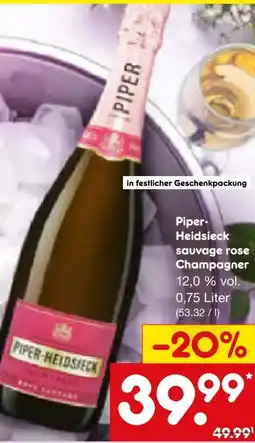 Netto Marken-Discount Piper Heidsieck Champagner Angebot