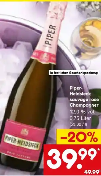 Netto Marken-Discount Piper Heidsieck Champagner Angebot